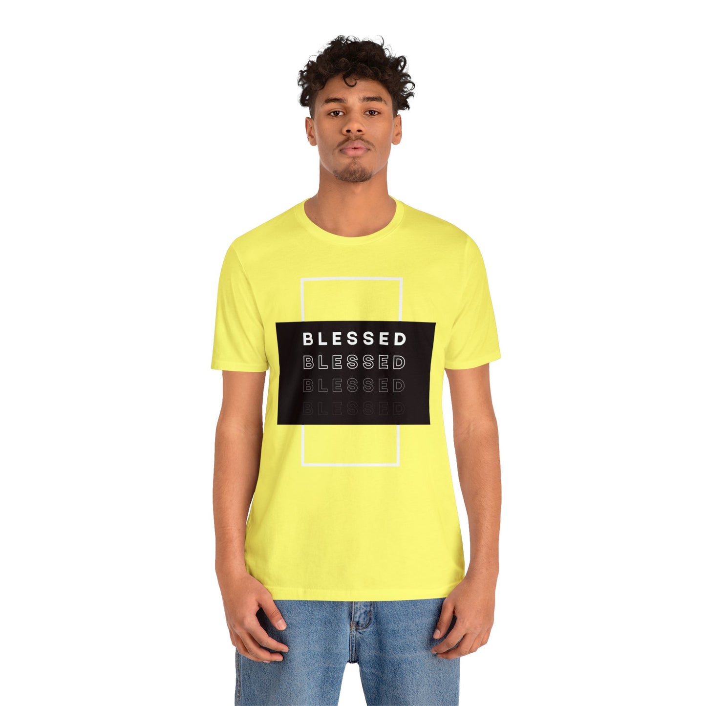 BLESSED Unisex Jersey Short Sleeve Tee