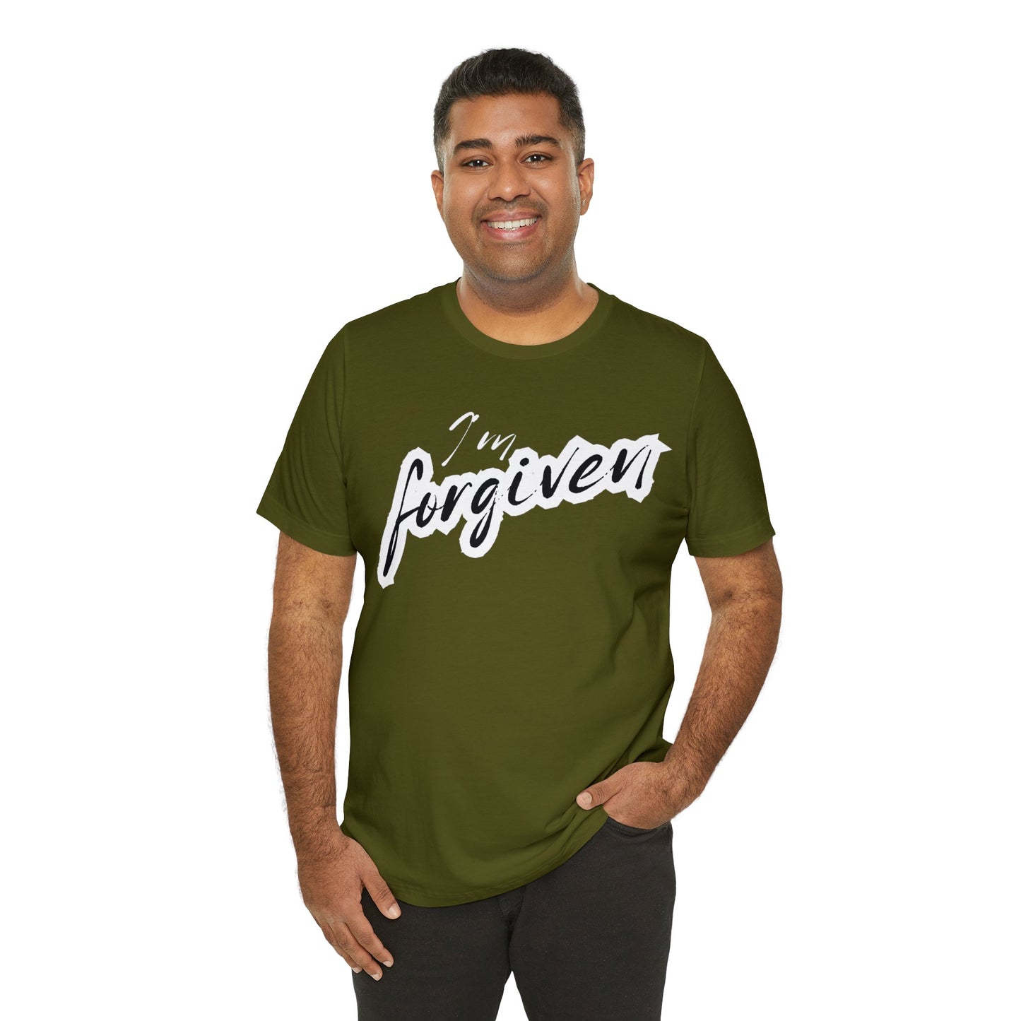 I'M FORGIVEN Unisex Jersey Short Sleeve Tee