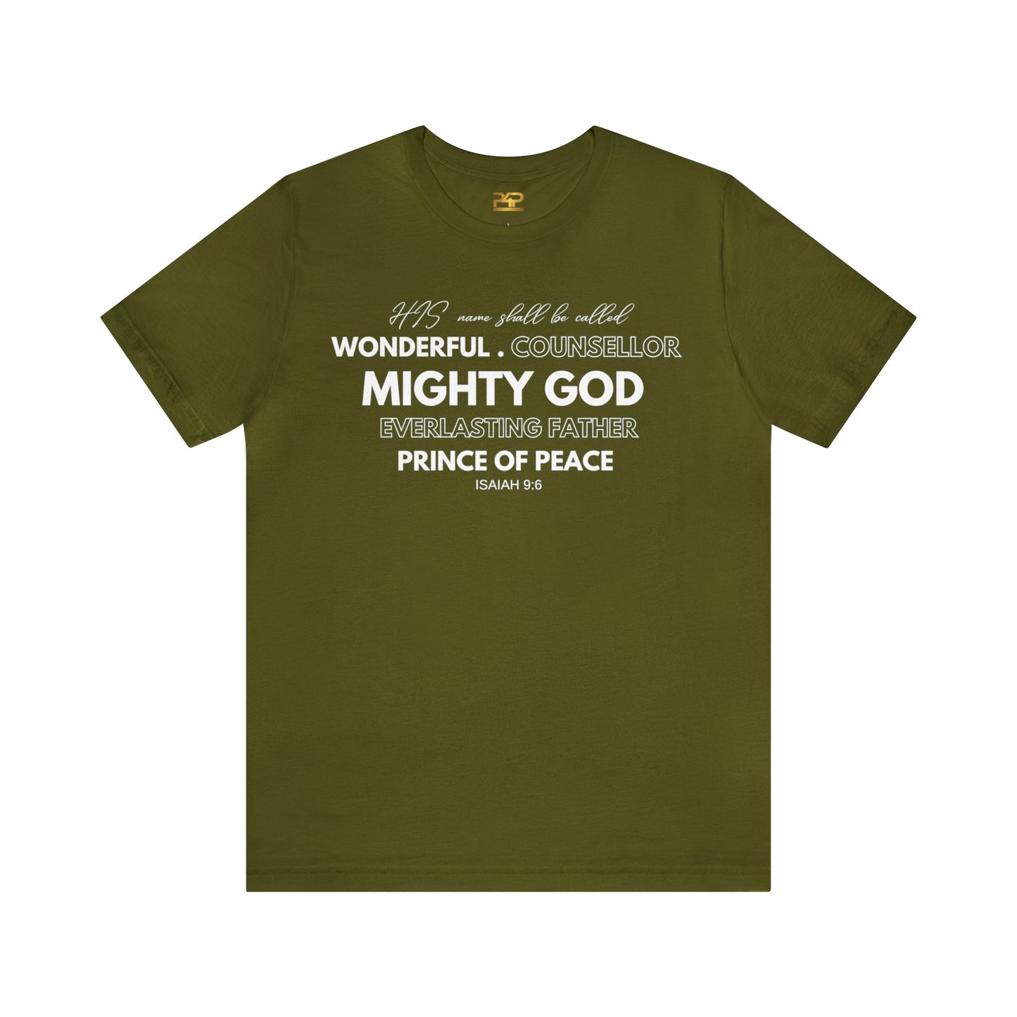 ISAIAH 9:6 Unisex Jersey Short Sleeve Tee