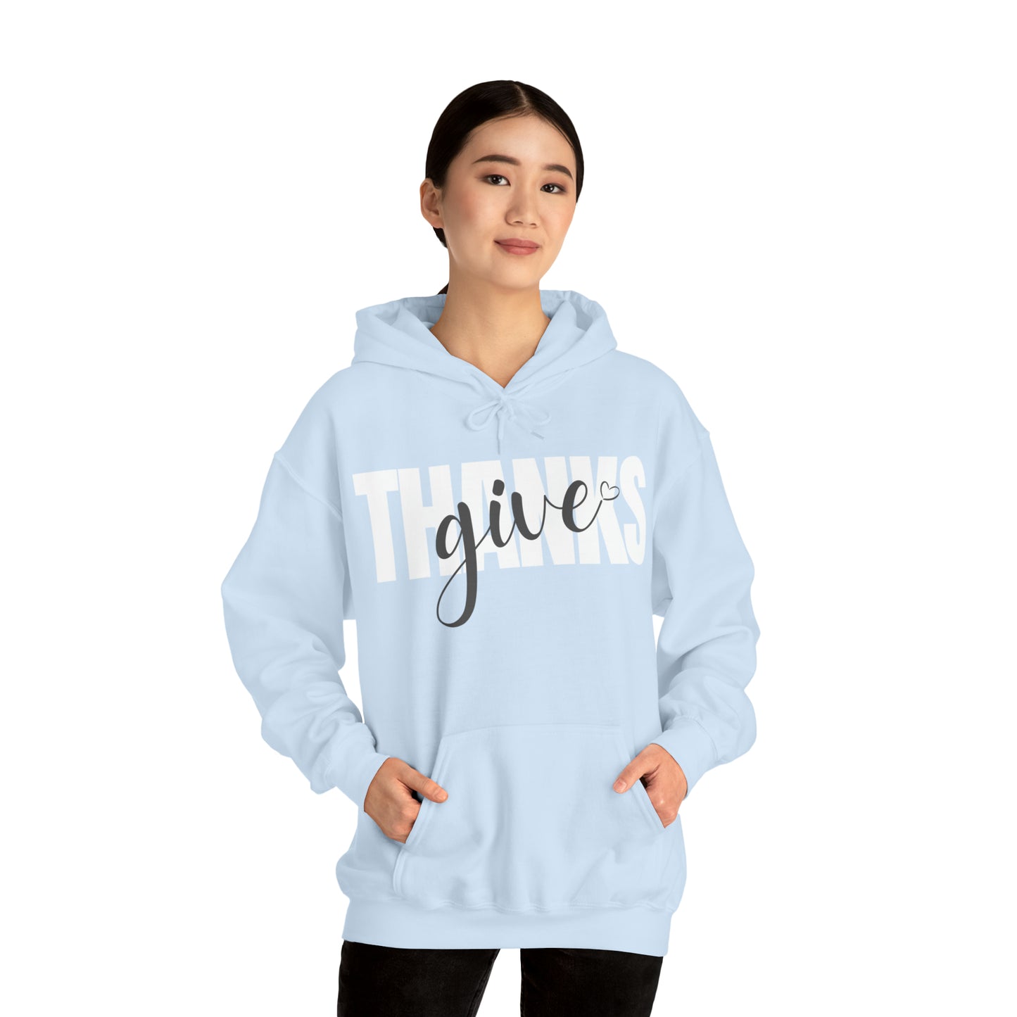 GIVE THANKS Unisex Heavy Blend™ Hooded Sweatshirt
