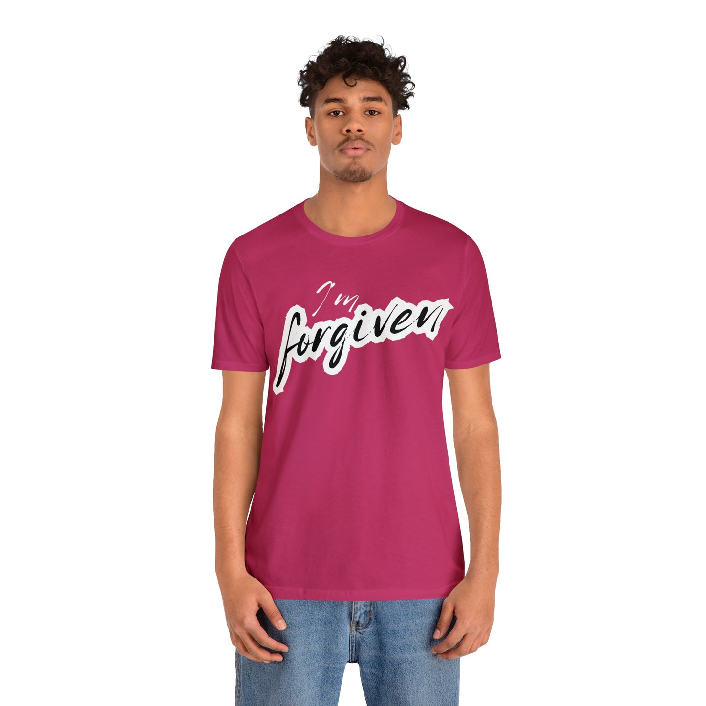 I'M FORGIVEN Unisex Jersey Short Sleeve Tee