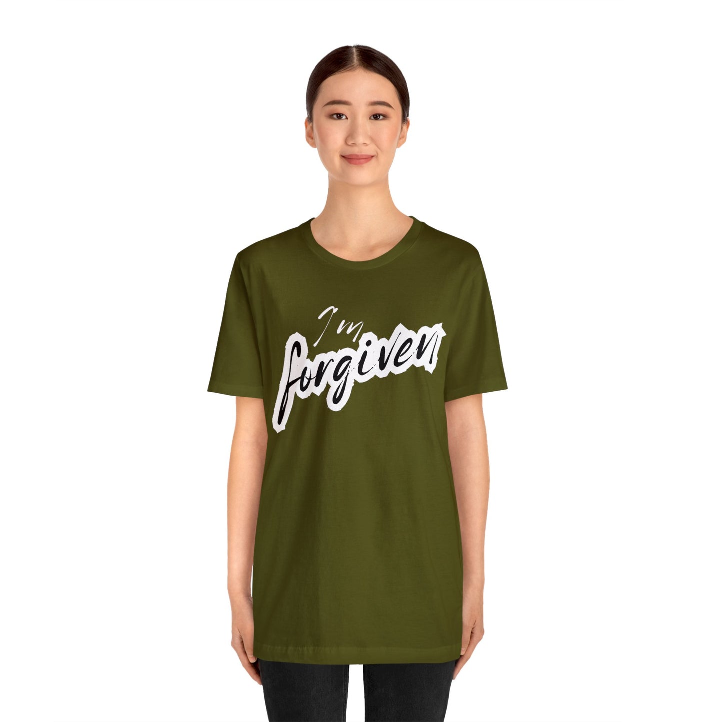 I'M FORGIVEN Unisex Jersey Short Sleeve Tee