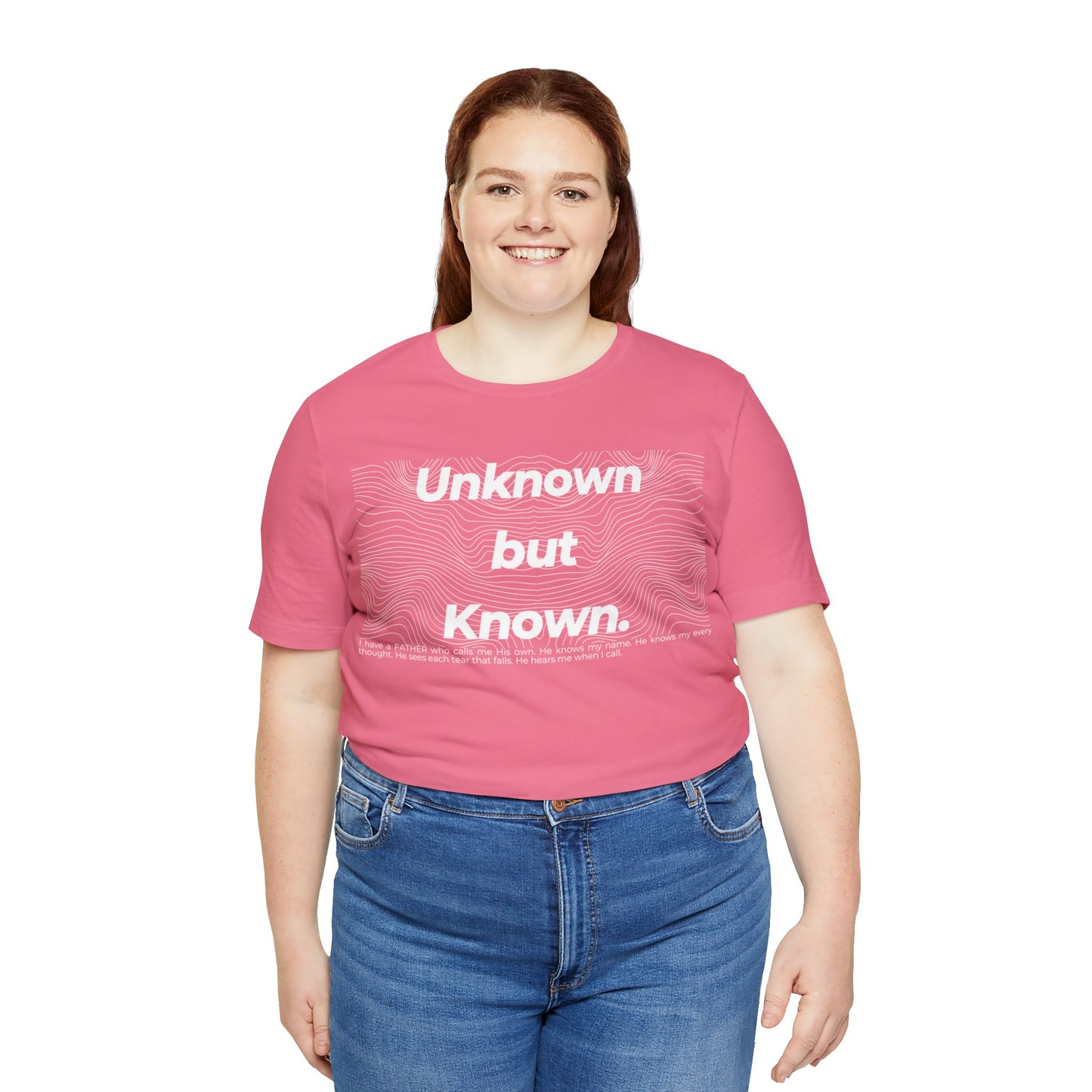 UNKNOWN BUT KNOWN Unisex Jersey Short Sleeve Tee