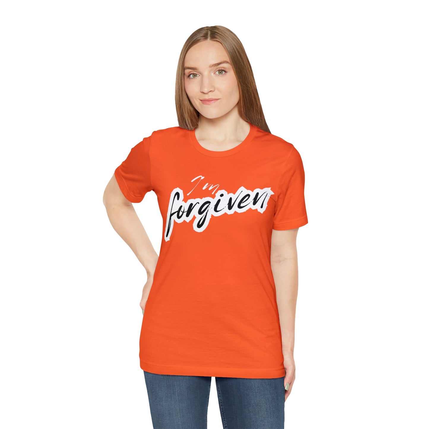 I'M FORGIVEN Unisex Jersey Short Sleeve Tee