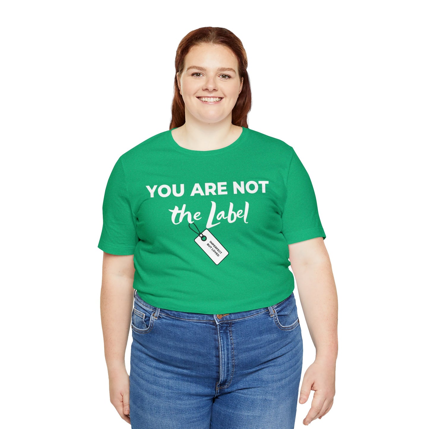 YOU ARE NOT THE LABEL Unisex Jersey Short Sleeve Tee