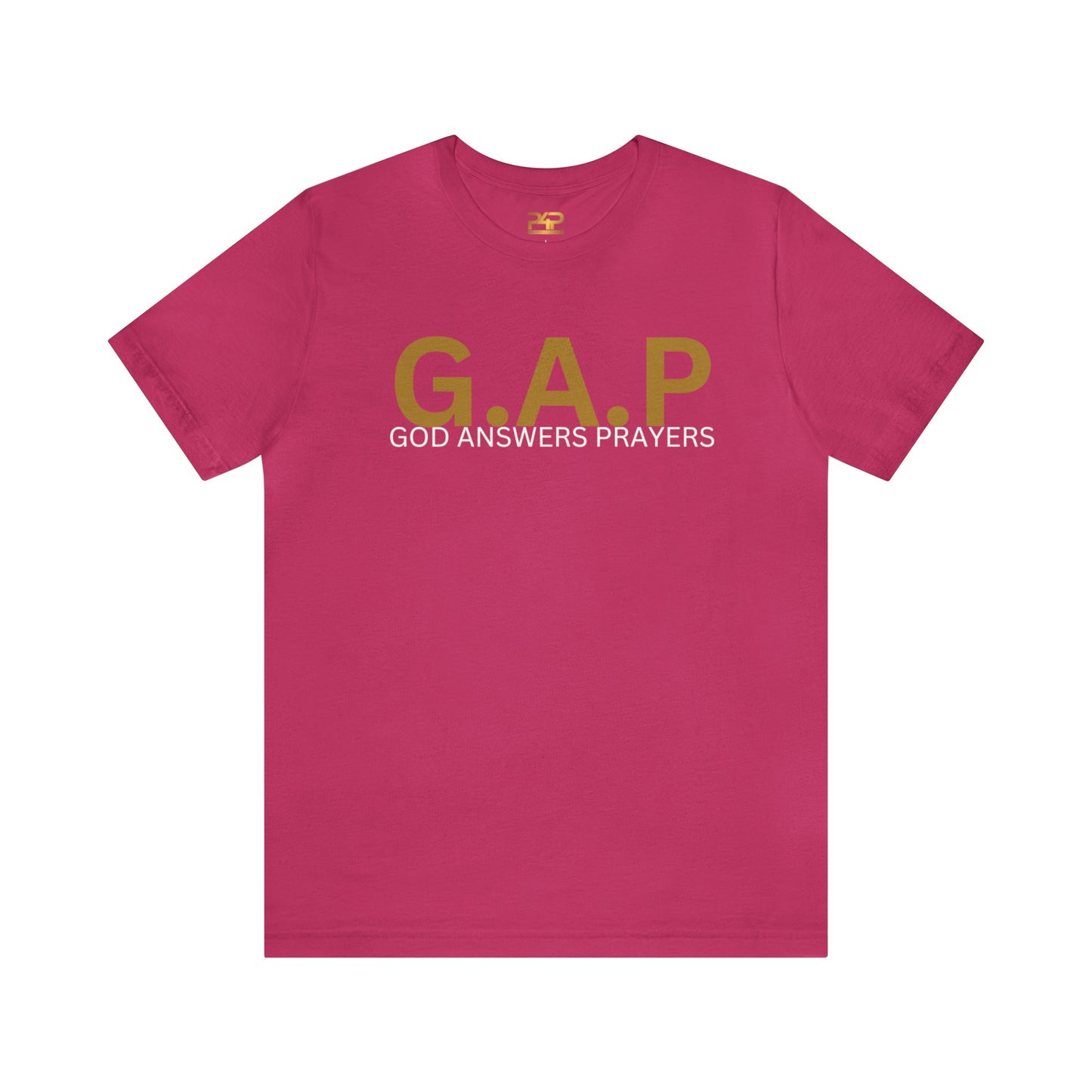 GOD ANSWERS PRAYERS Unisex Jersey Short Sleeve Tee