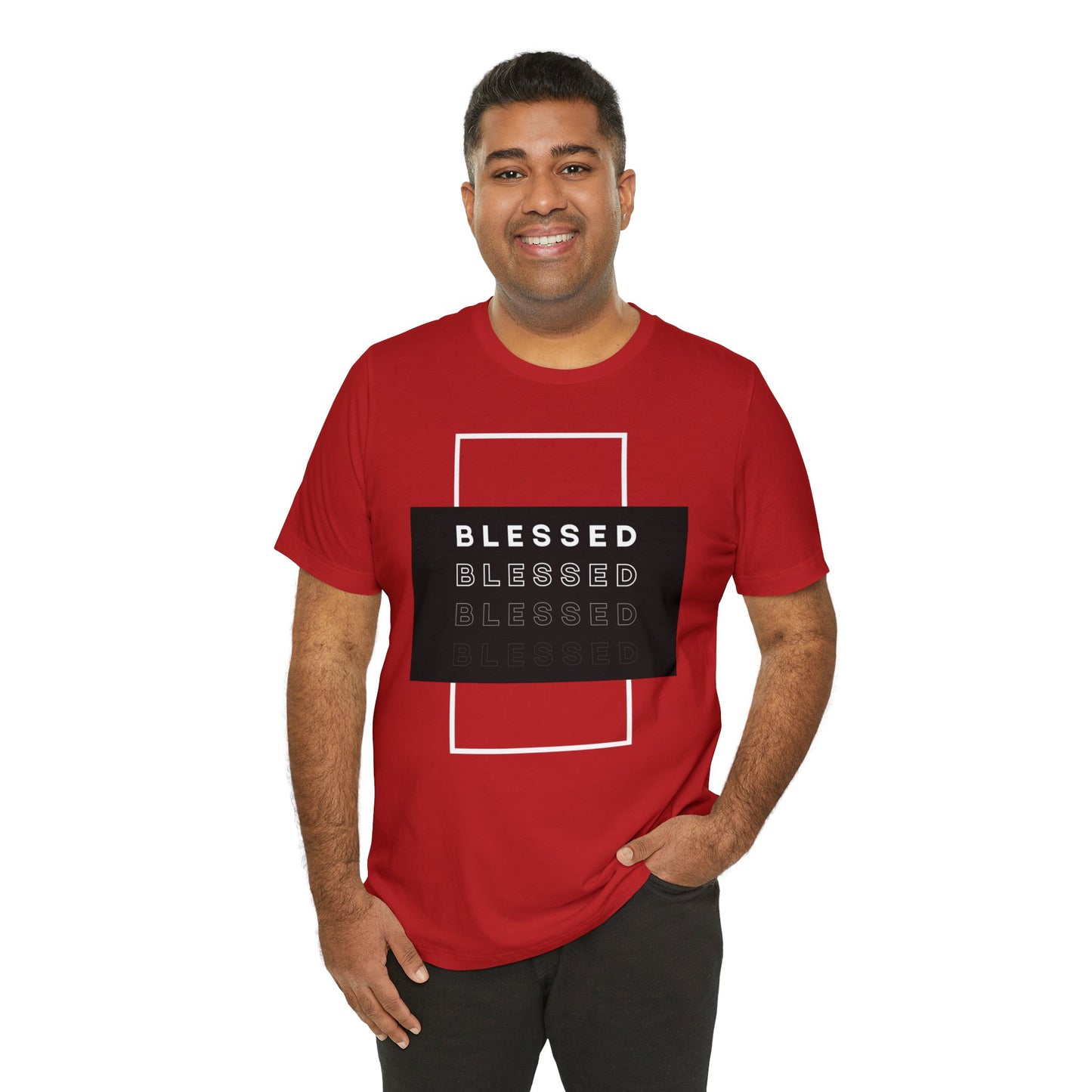 BLESSED Unisex Jersey Short Sleeve Tee