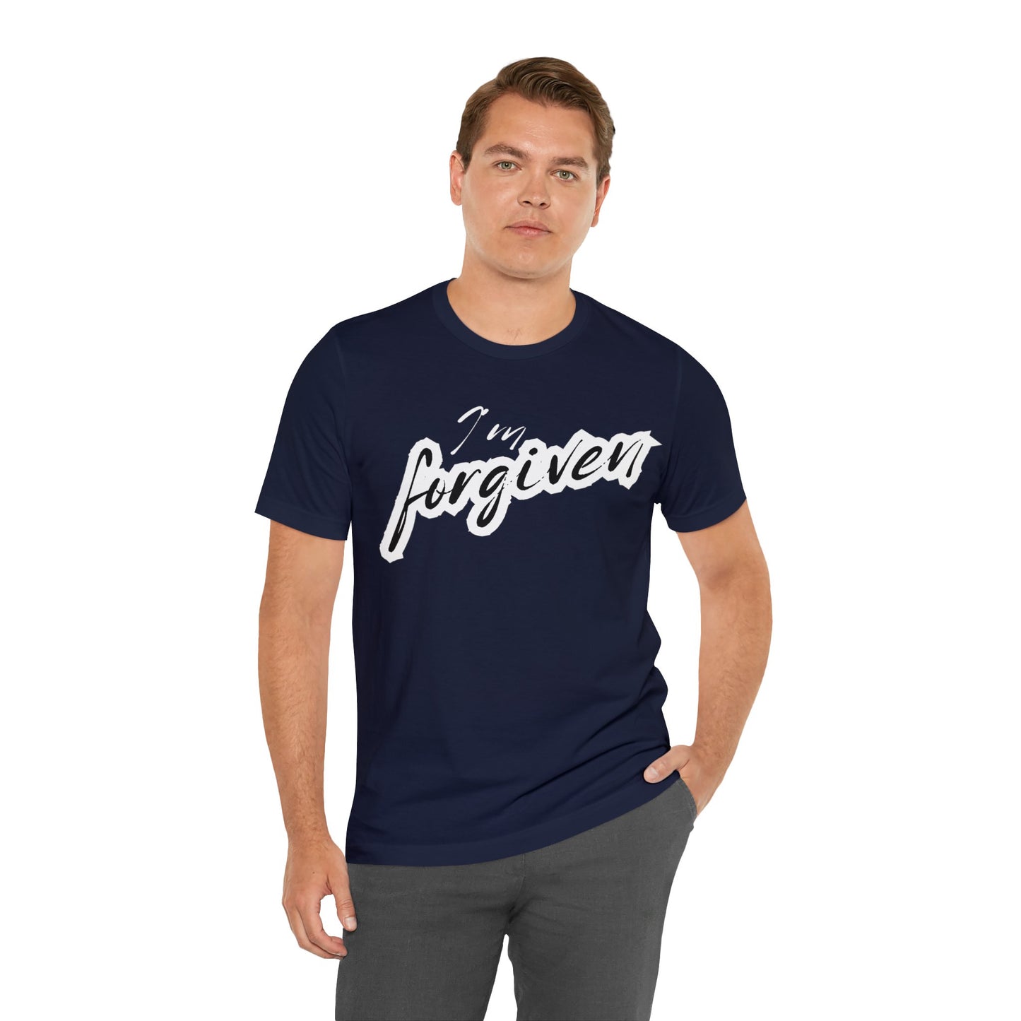 I'M FORGIVEN Unisex Jersey Short Sleeve Tee