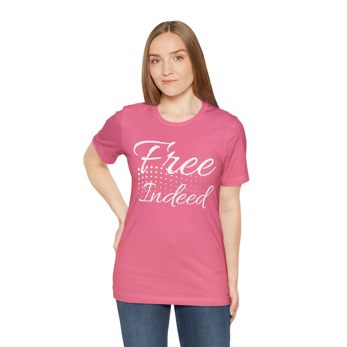 FREE INDEED Unisex Jersey Short Sleeve Tee