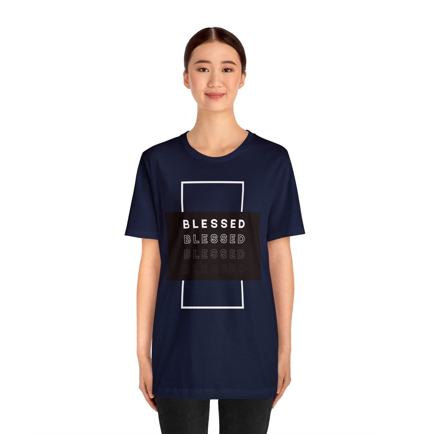 BLESSED Unisex Jersey Short Sleeve Tee