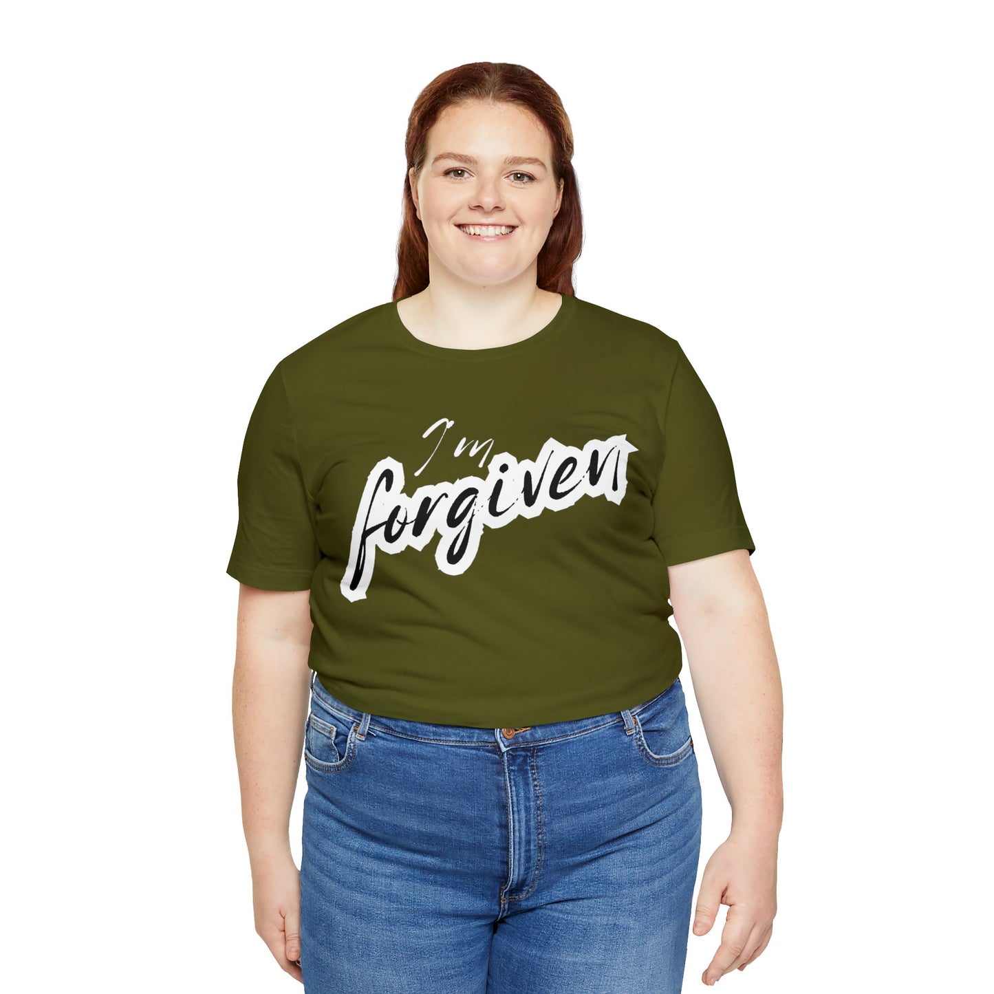 I'M FORGIVEN Unisex Jersey Short Sleeve Tee