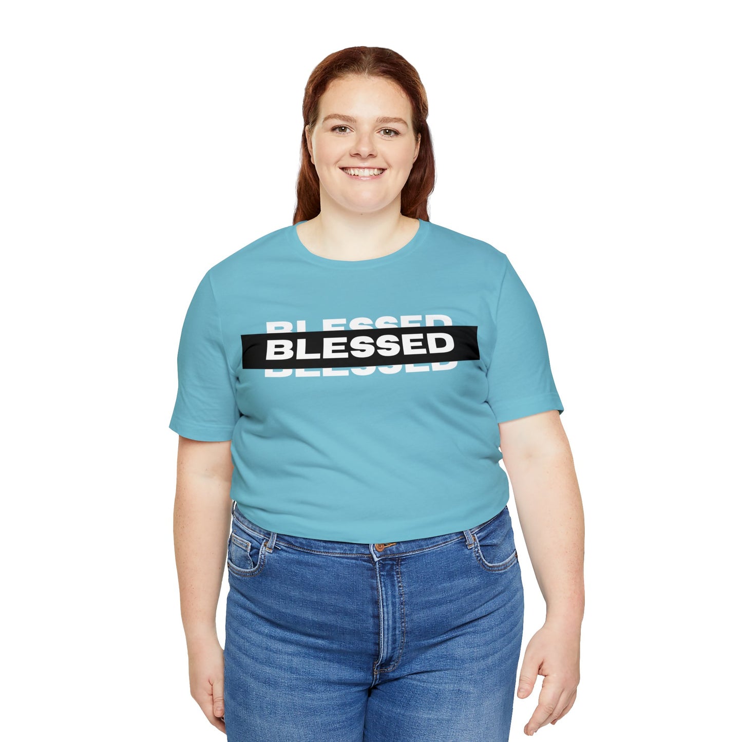 BLESSED Unisex Jersey Short Sleeve Tee