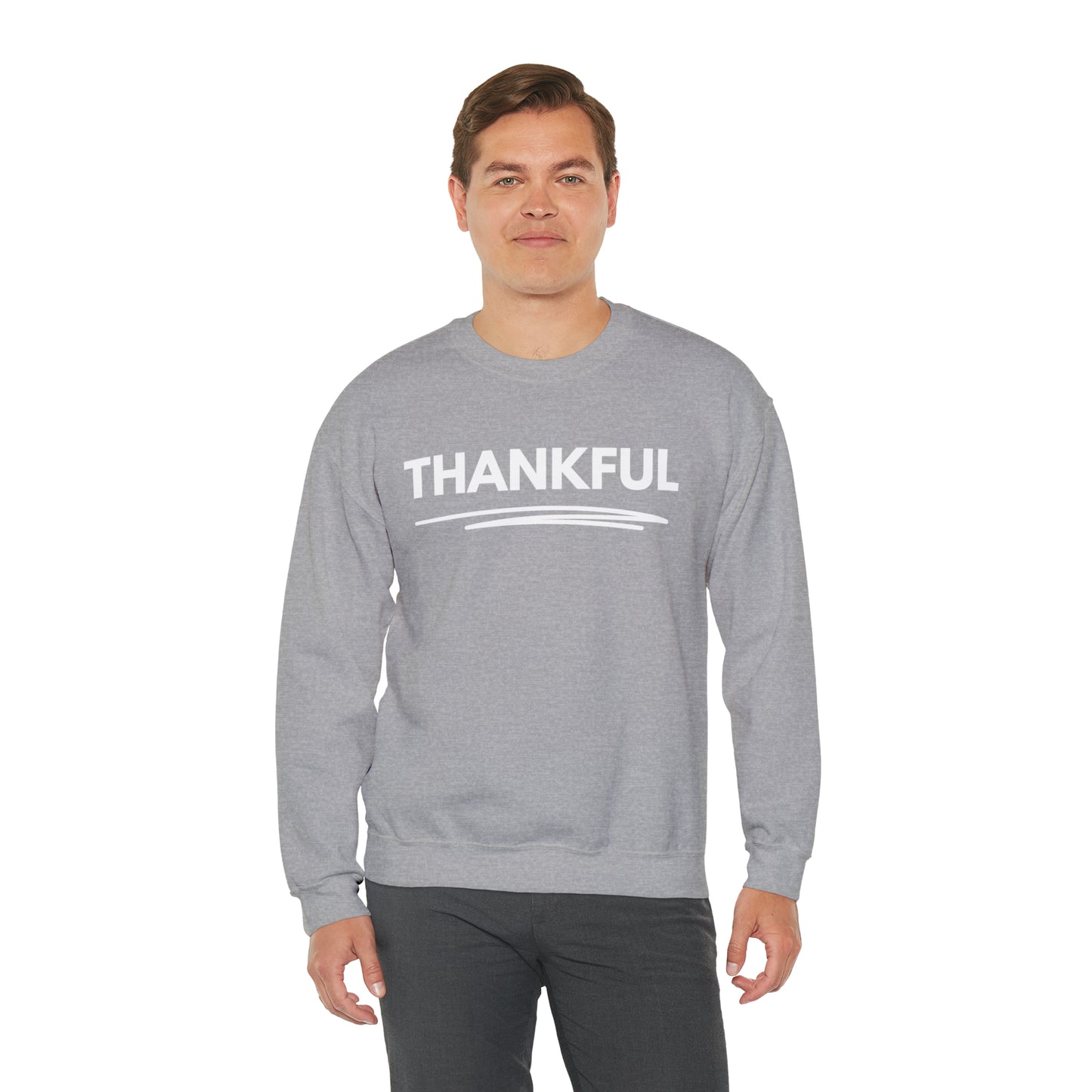 THANKFUL Unisex Heavy Blend™ Crewneck Sweatshirt