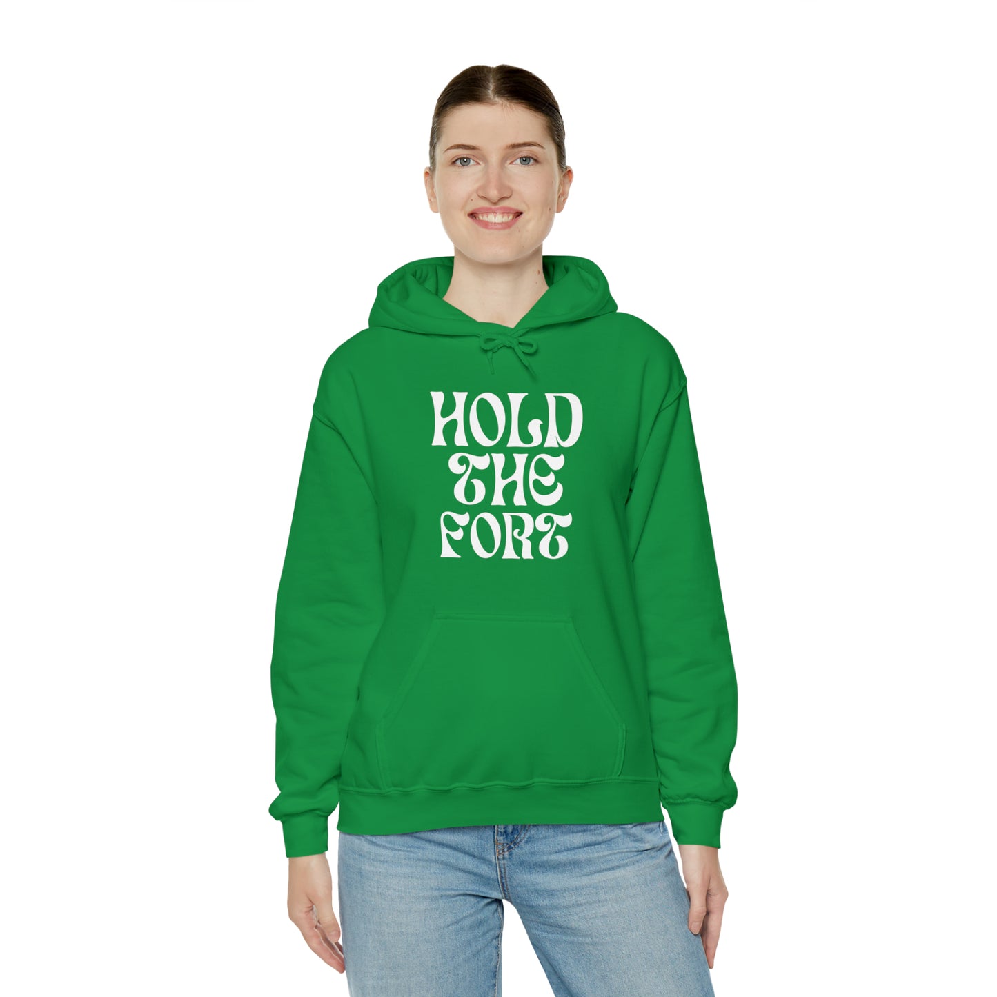 HOLD THE FORT Unisex Heavy Blend™ Hooded Sweatshirt