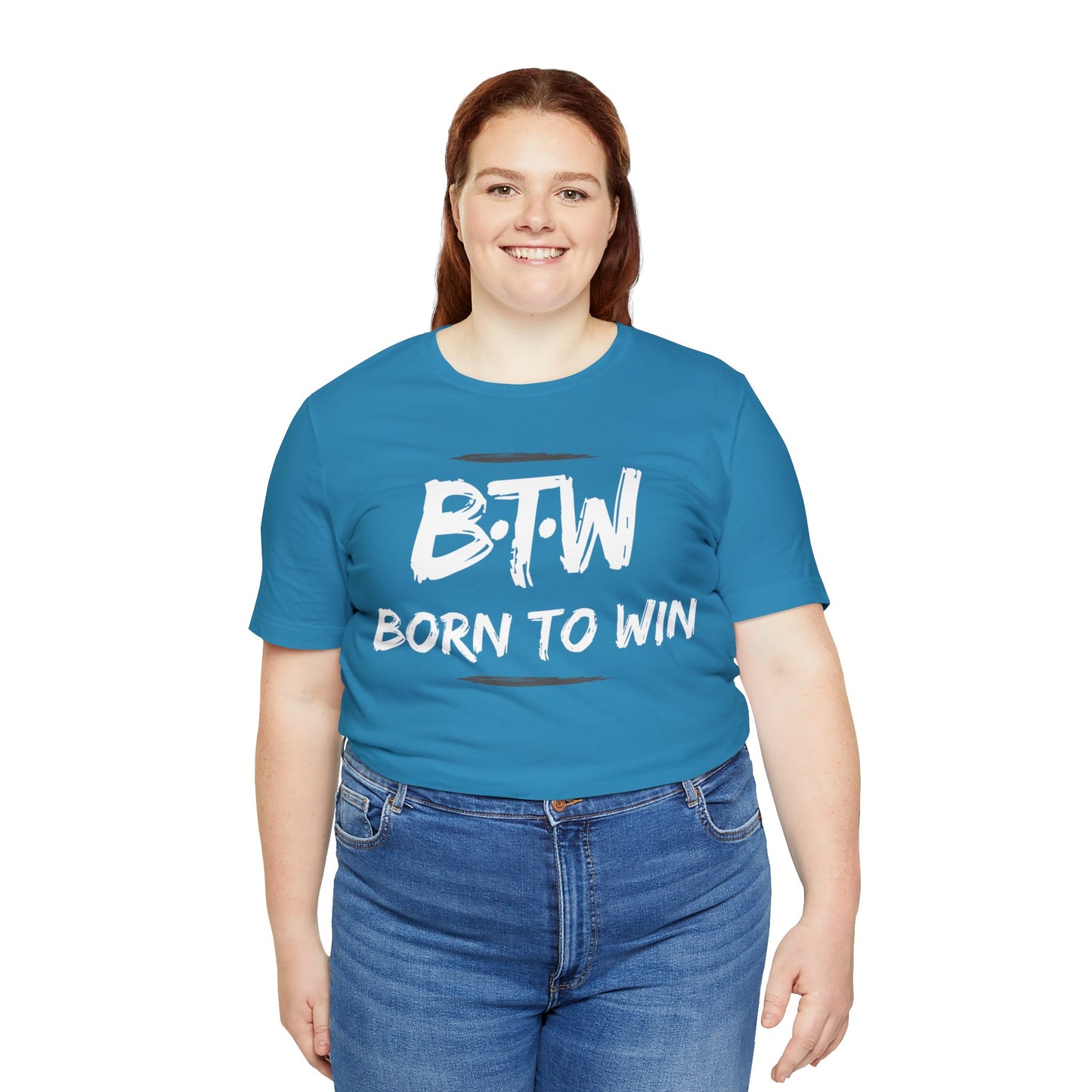 BORN TO WIN Unisex Jersey Short Sleeve Tee