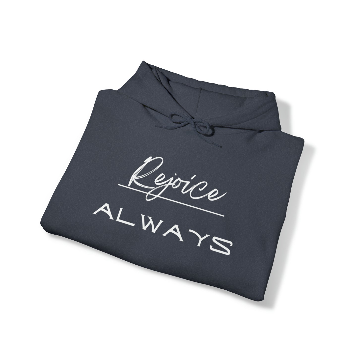 REJOICE ALWAYS Unisex Heavy Blend™ Hooded Sweatshirt