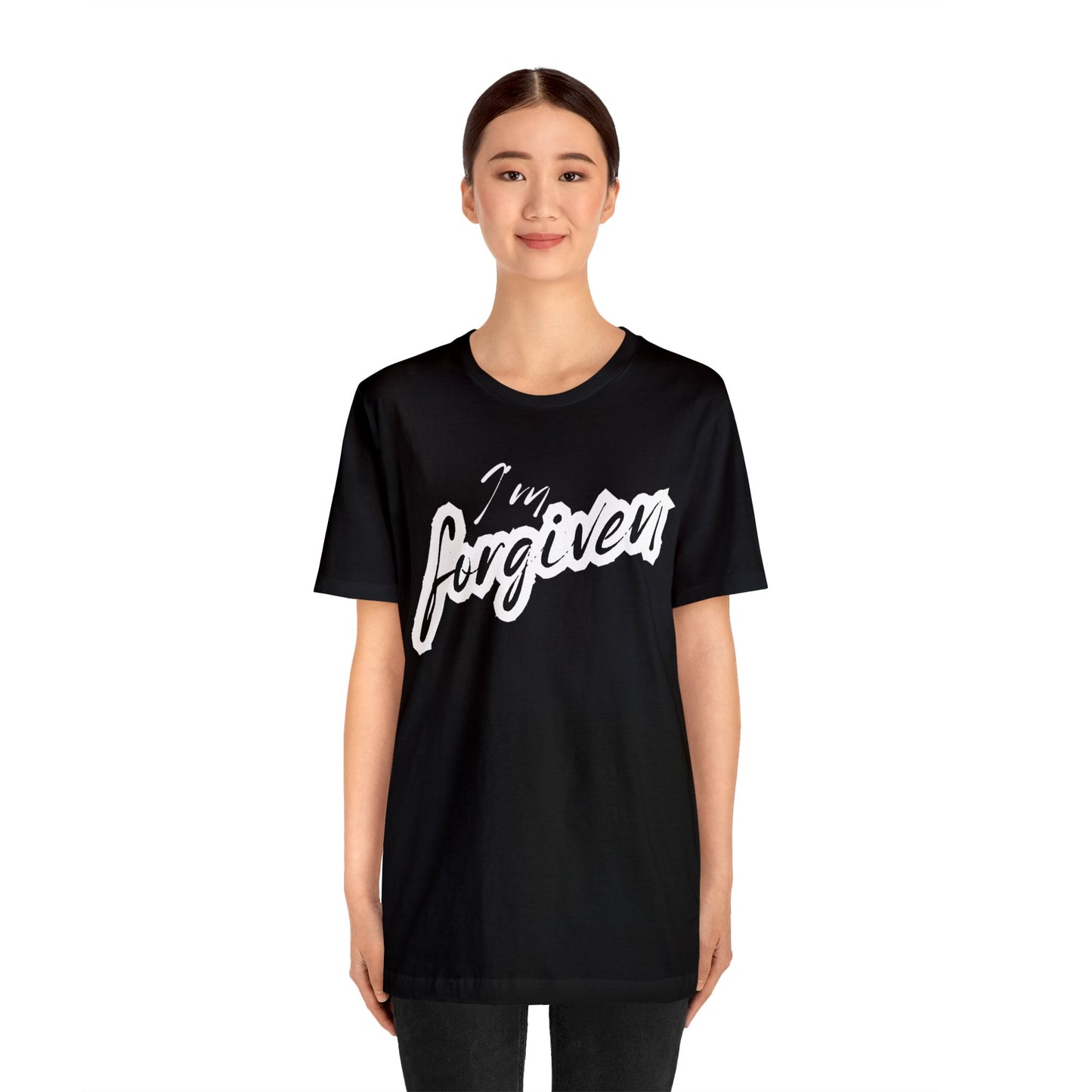I'M FORGIVEN Unisex Jersey Short Sleeve Tee