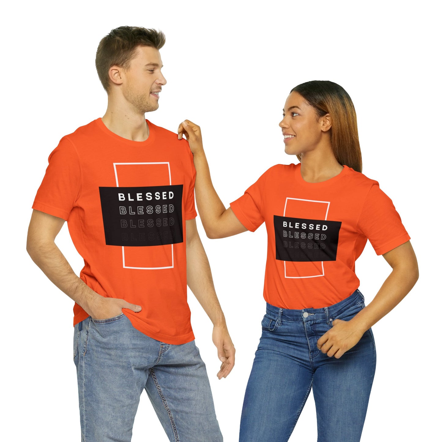 BLESSED Unisex Jersey Short Sleeve Tee