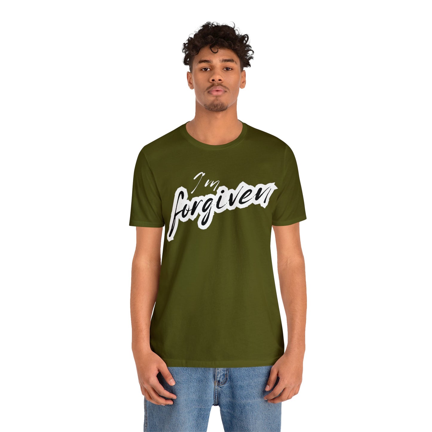 I'M FORGIVEN Unisex Jersey Short Sleeve Tee