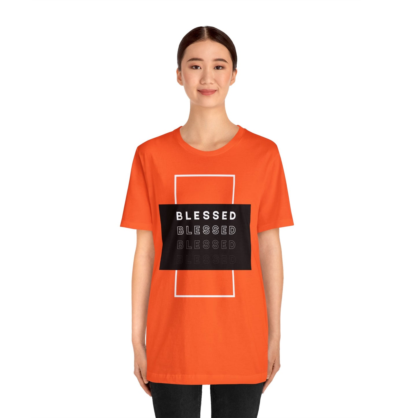 BLESSED Unisex Jersey Short Sleeve Tee