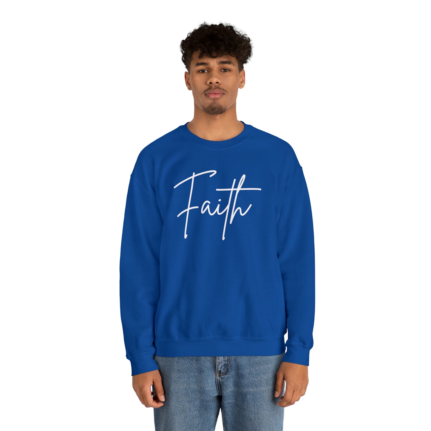 FAITH Unisex Heavy Blend™ Crewneck Sweatshirt