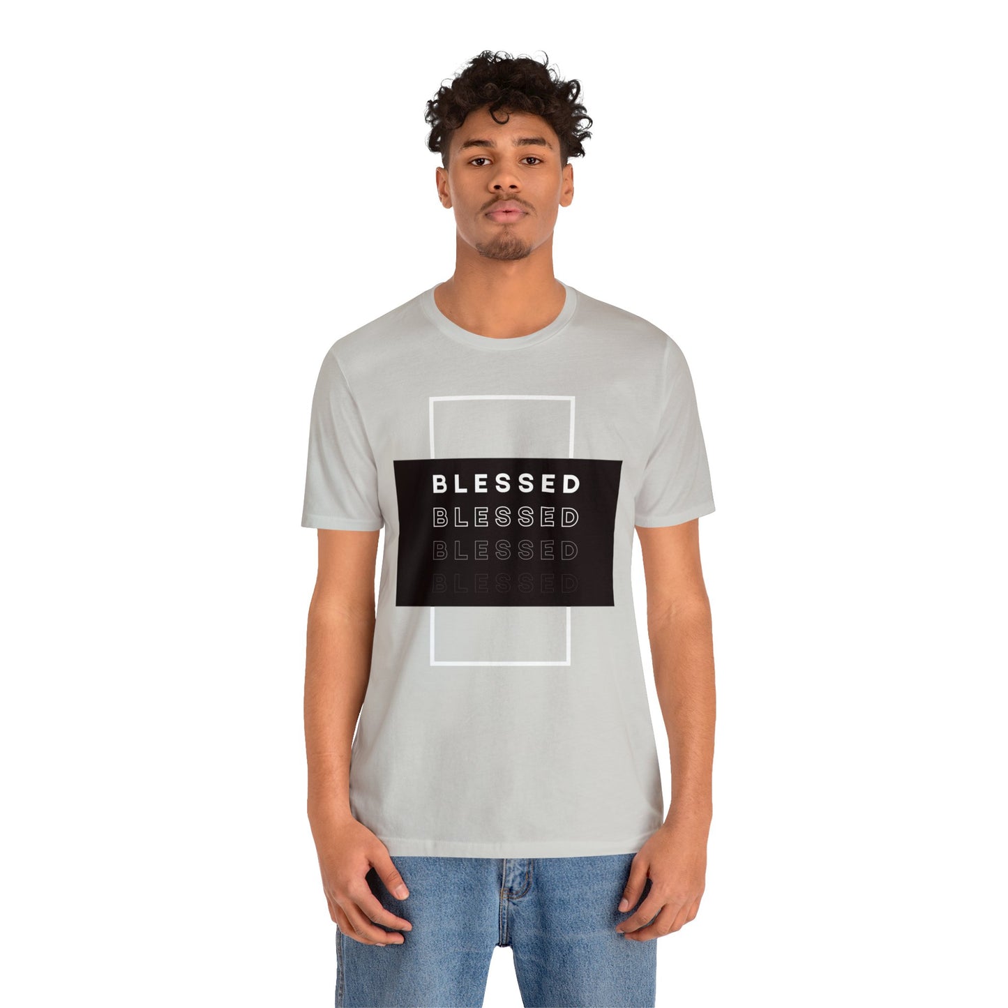 BLESSED Unisex Jersey Short Sleeve Tee