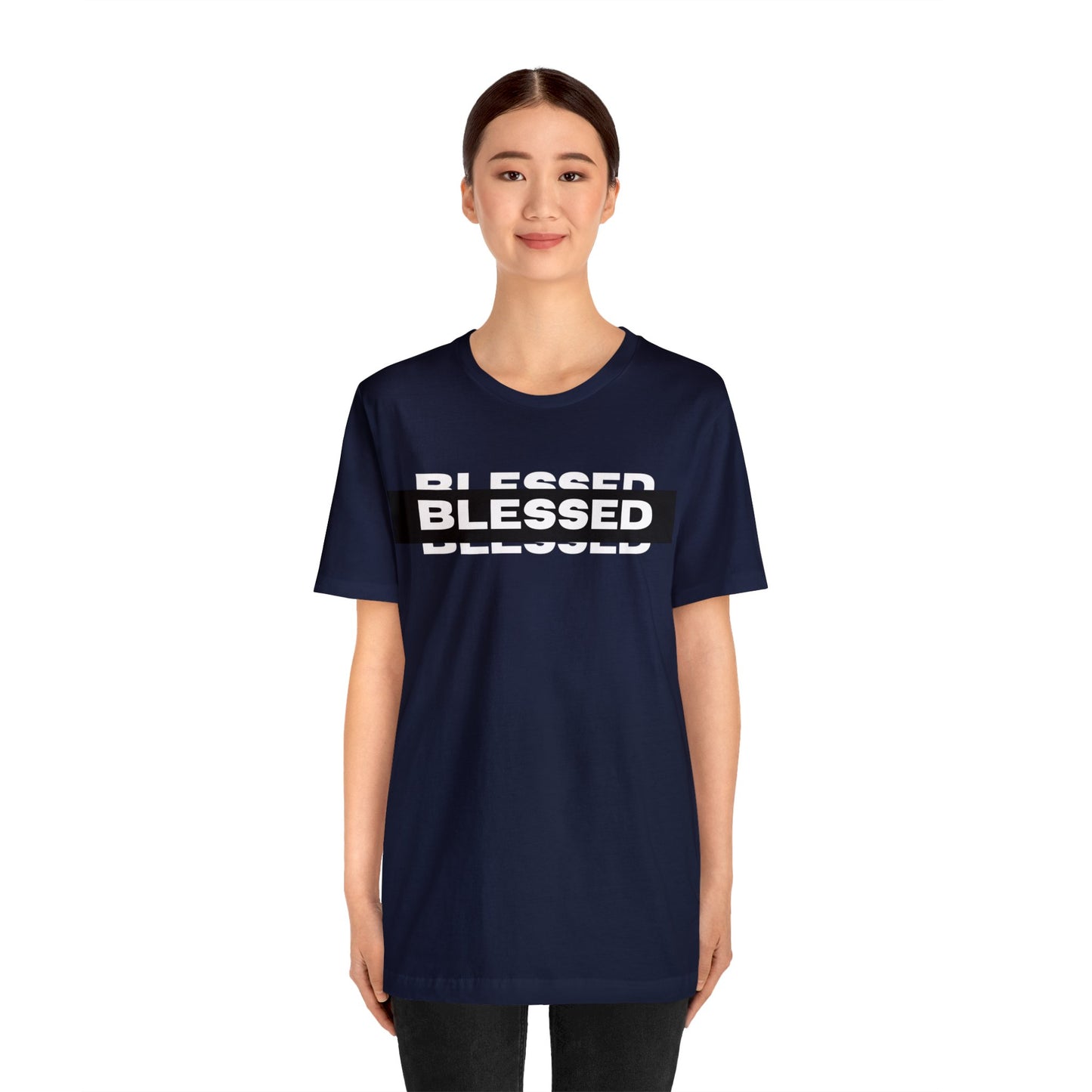 BLESSED Unisex Jersey Short Sleeve Tee