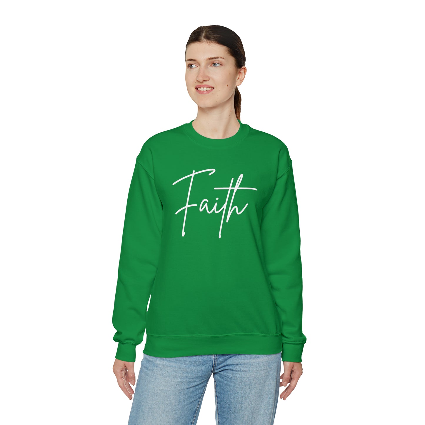 FAITH Unisex Heavy Blend™ Crewneck Sweatshirt