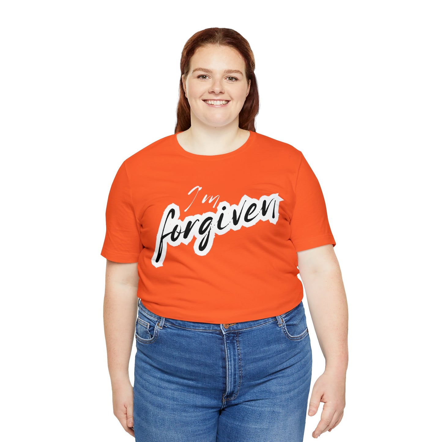 I'M FORGIVEN Unisex Jersey Short Sleeve Tee