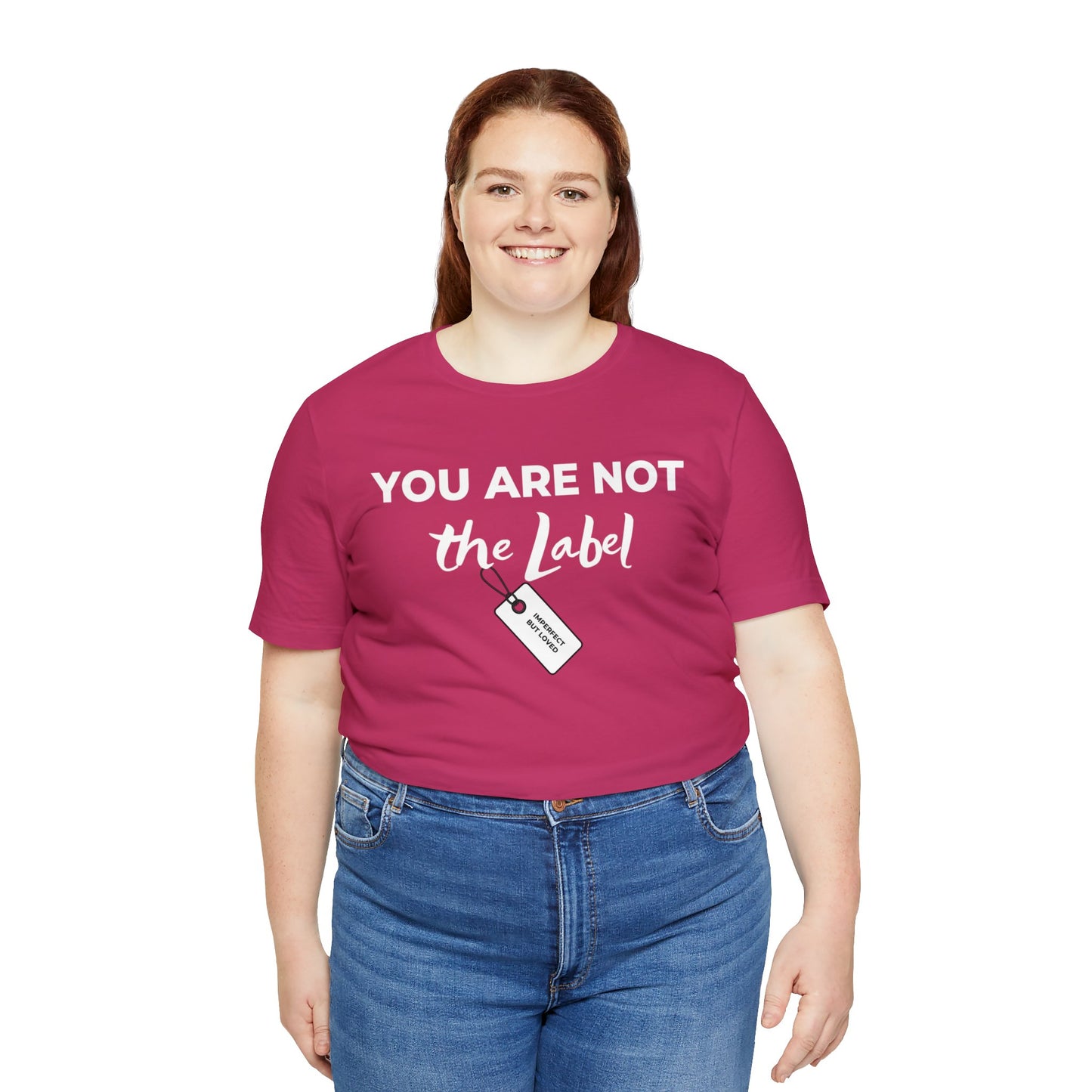 YOU ARE NOT THE LABEL Unisex Jersey Short Sleeve Tee