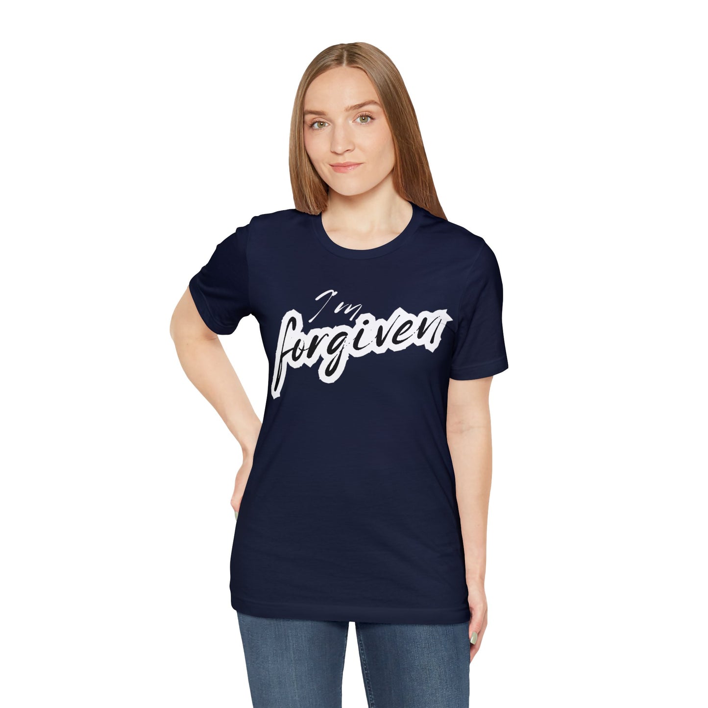 I'M FORGIVEN Unisex Jersey Short Sleeve Tee
