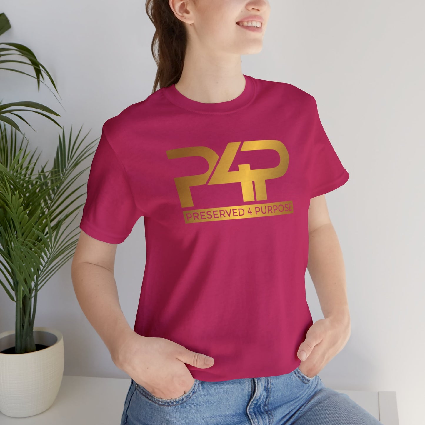 P4P PRESERVED 4 PURPOSE Unisex Jersey Short Sleeve Tee