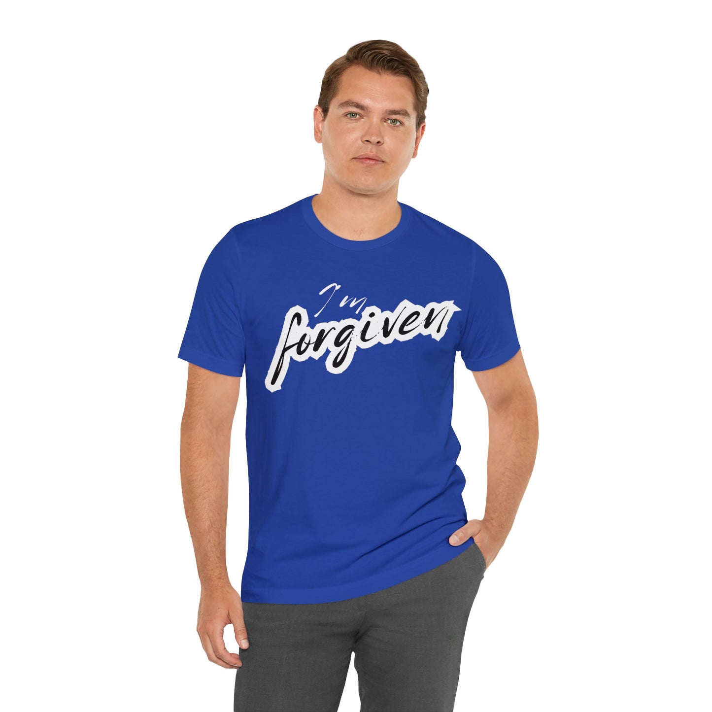 I'M FORGIVEN Unisex Jersey Short Sleeve Tee