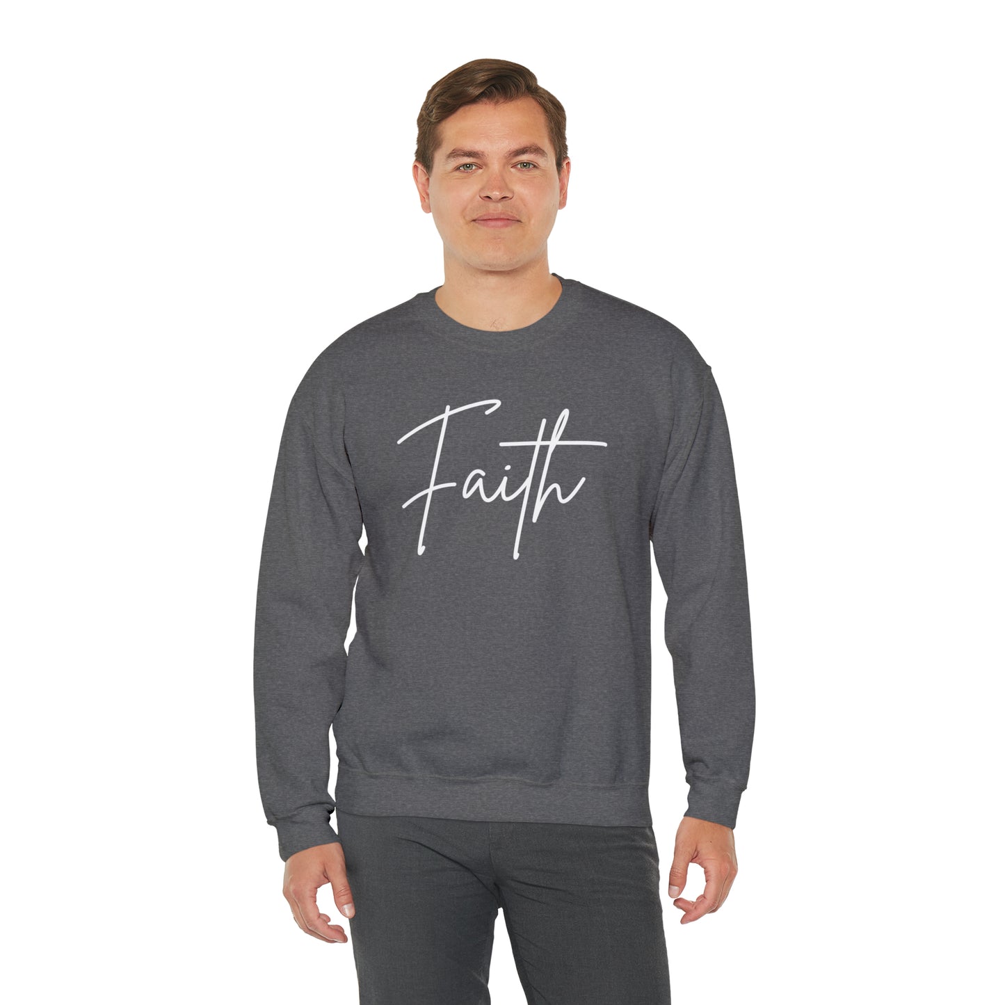 FAITH Unisex Heavy Blend™ Crewneck Sweatshirt