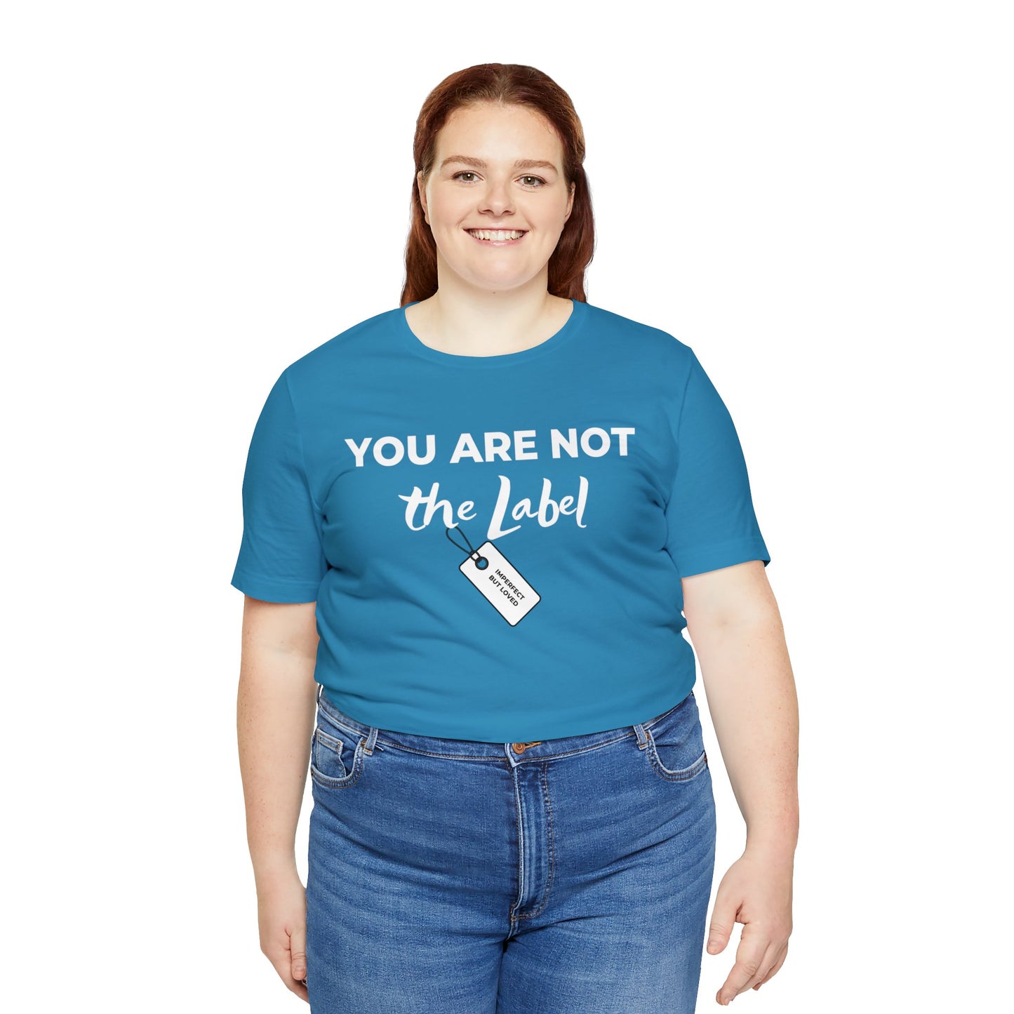 YOU ARE NOT THE LABEL Unisex Jersey Short Sleeve Tee