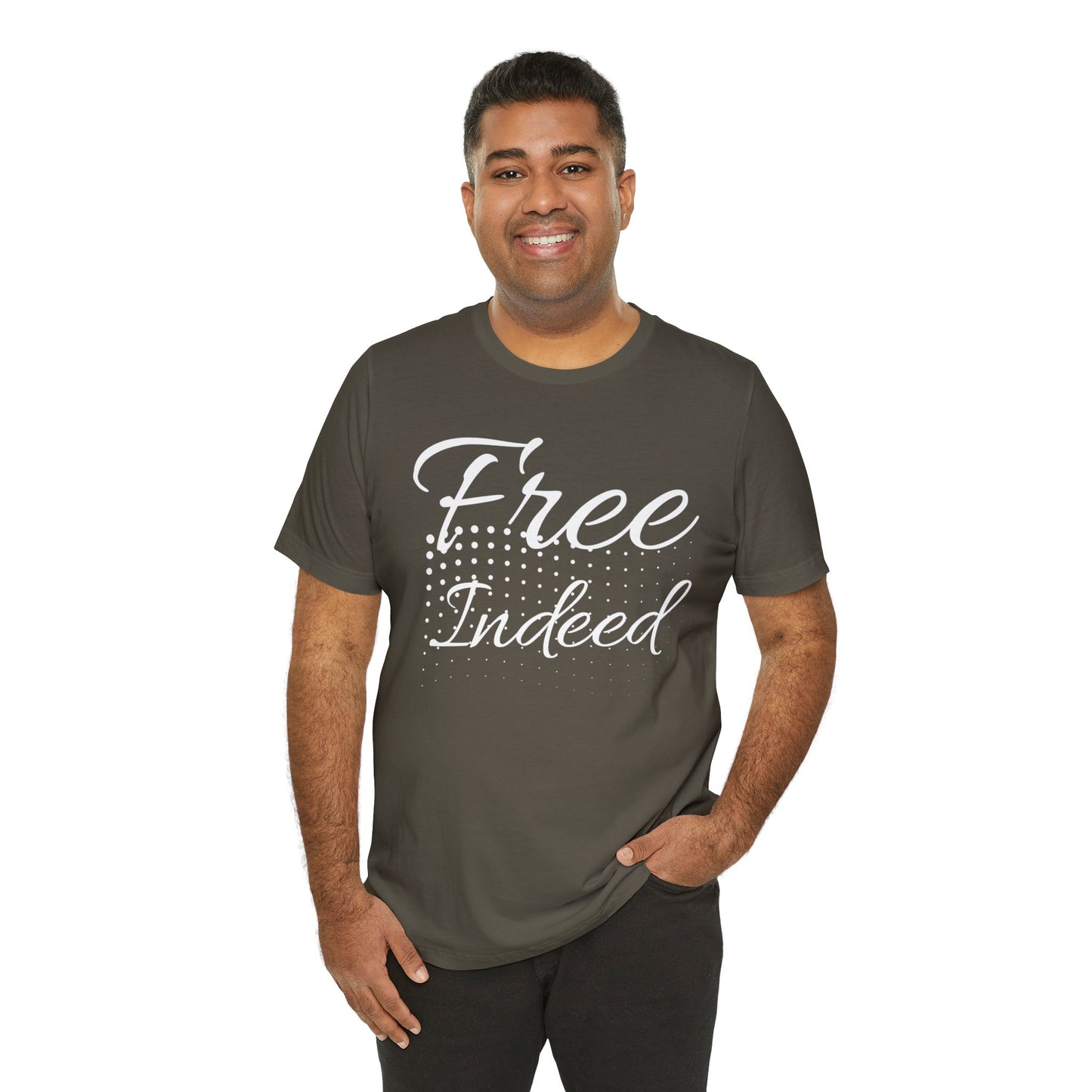 FREE INDEED Unisex Jersey Short Sleeve Tee
