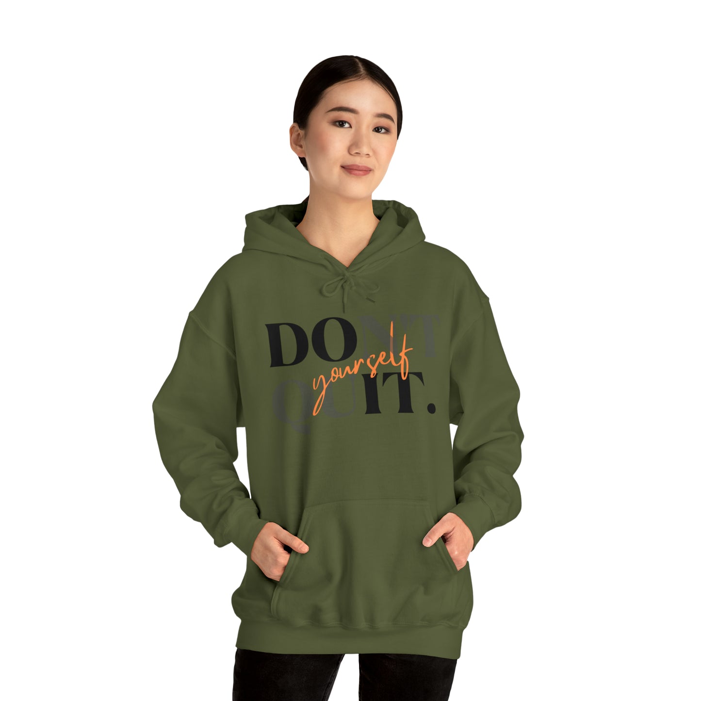 DON'T QUIT Unisex Heavy Blend™ Hooded Sweatshirt