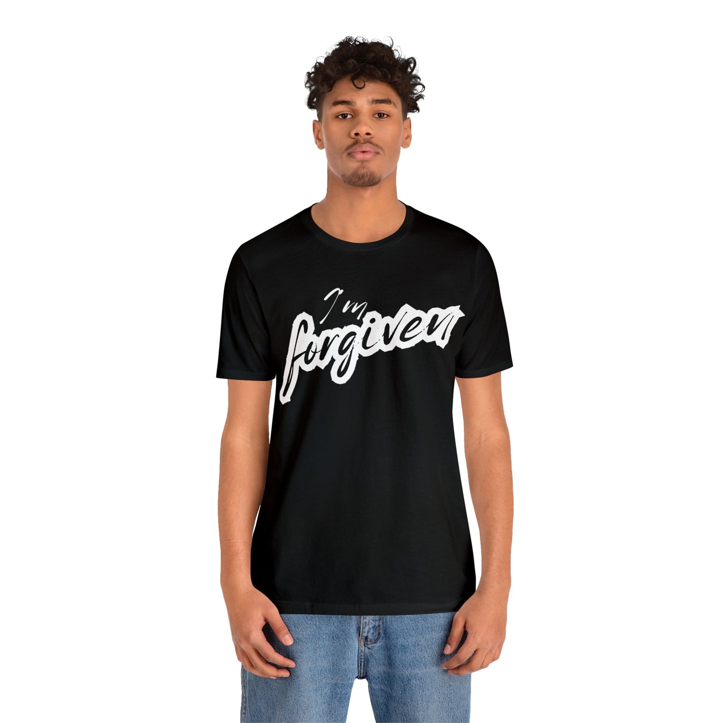 I'M FORGIVEN Unisex Jersey Short Sleeve Tee