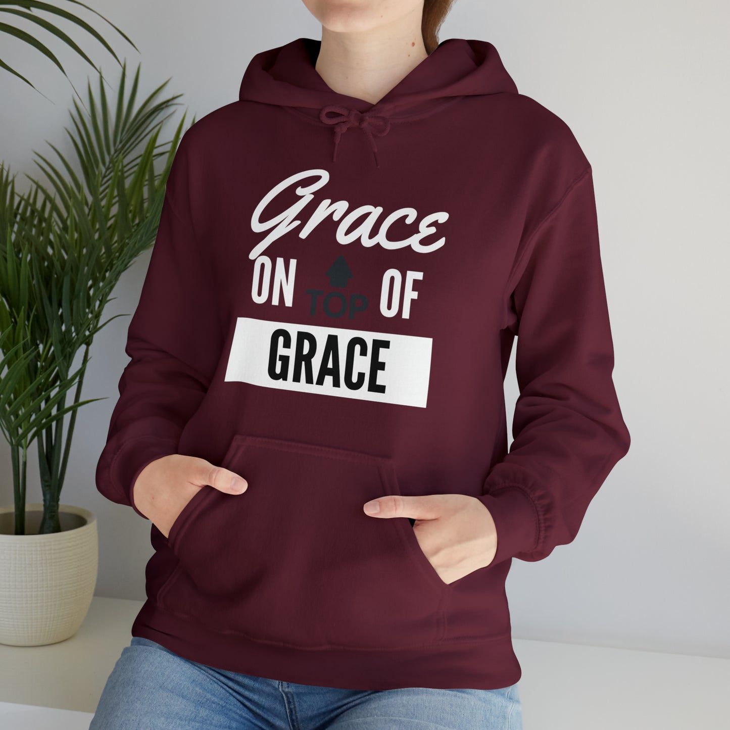 GRACE ON TOP GRACE Unisex Heavy Blend™ Hooded Sweatshirt