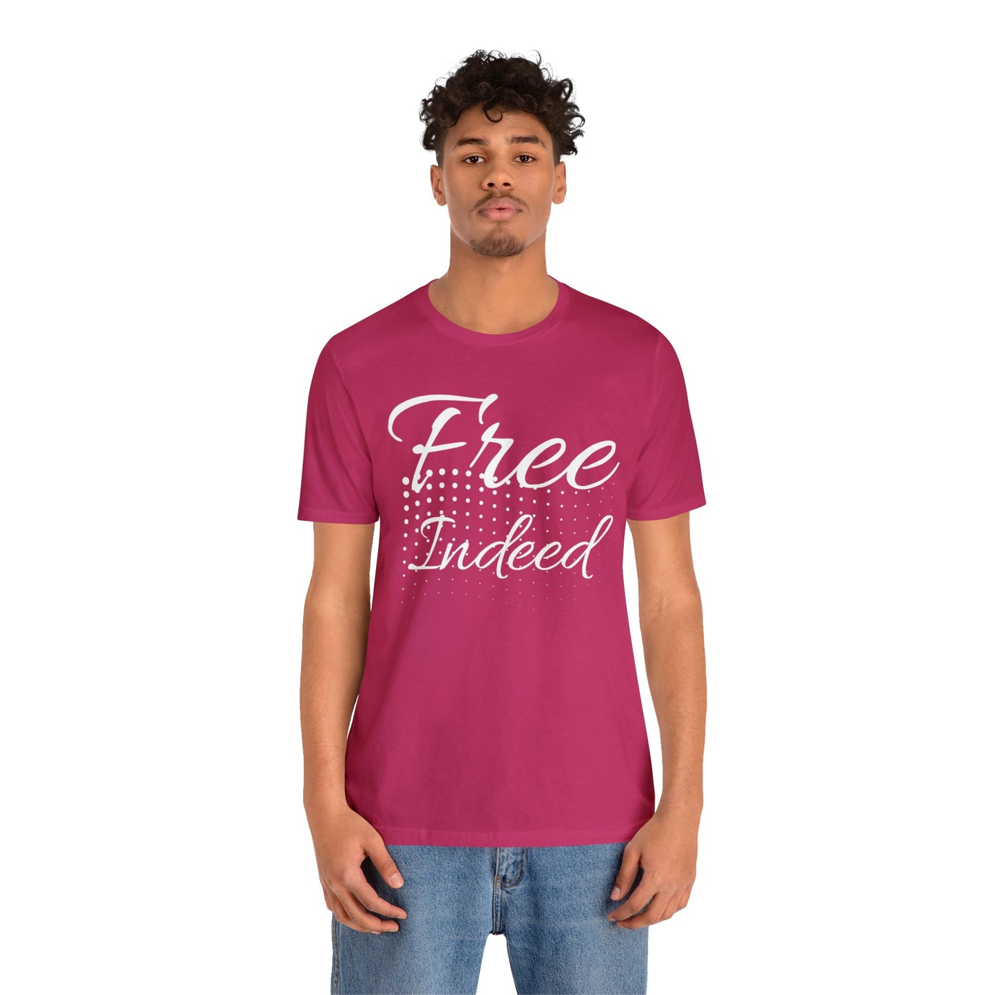 FREE INDEED Unisex Jersey Short Sleeve Tee