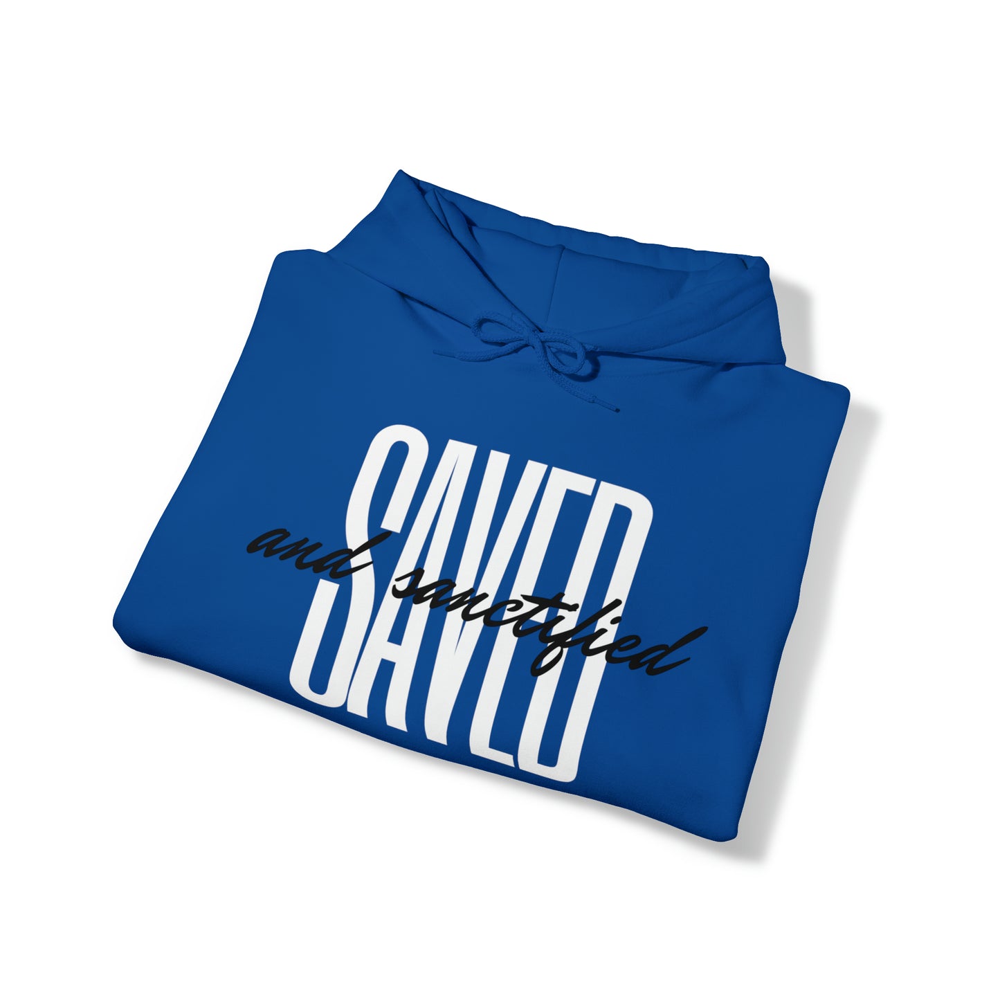 SAVED AND SANCTIFIED Unisex Heavy Blend™ Hooded Sweatshirt