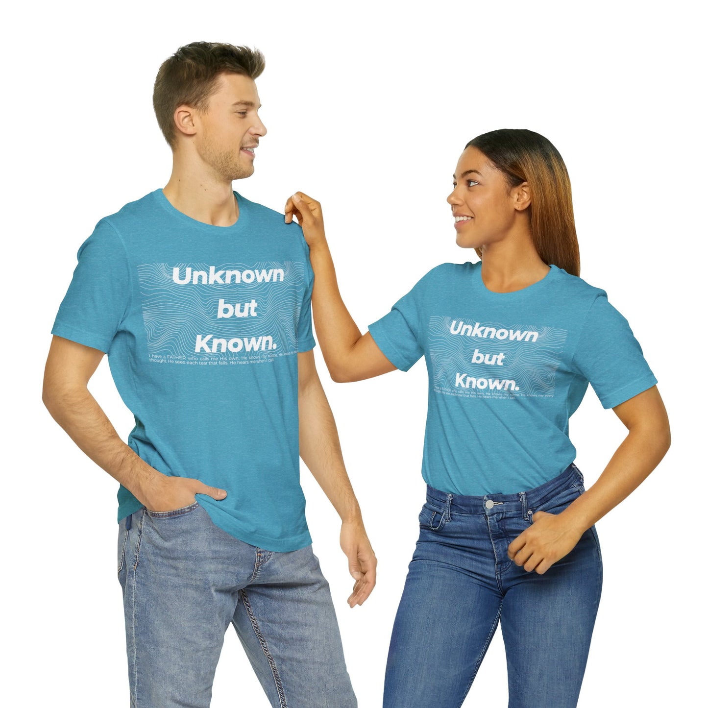 UNKNOWN BUT KNOWN Unisex Jersey Short Sleeve Tee
