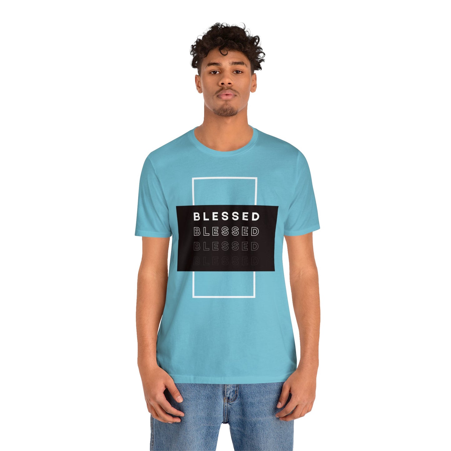 BLESSED Unisex Jersey Short Sleeve Tee