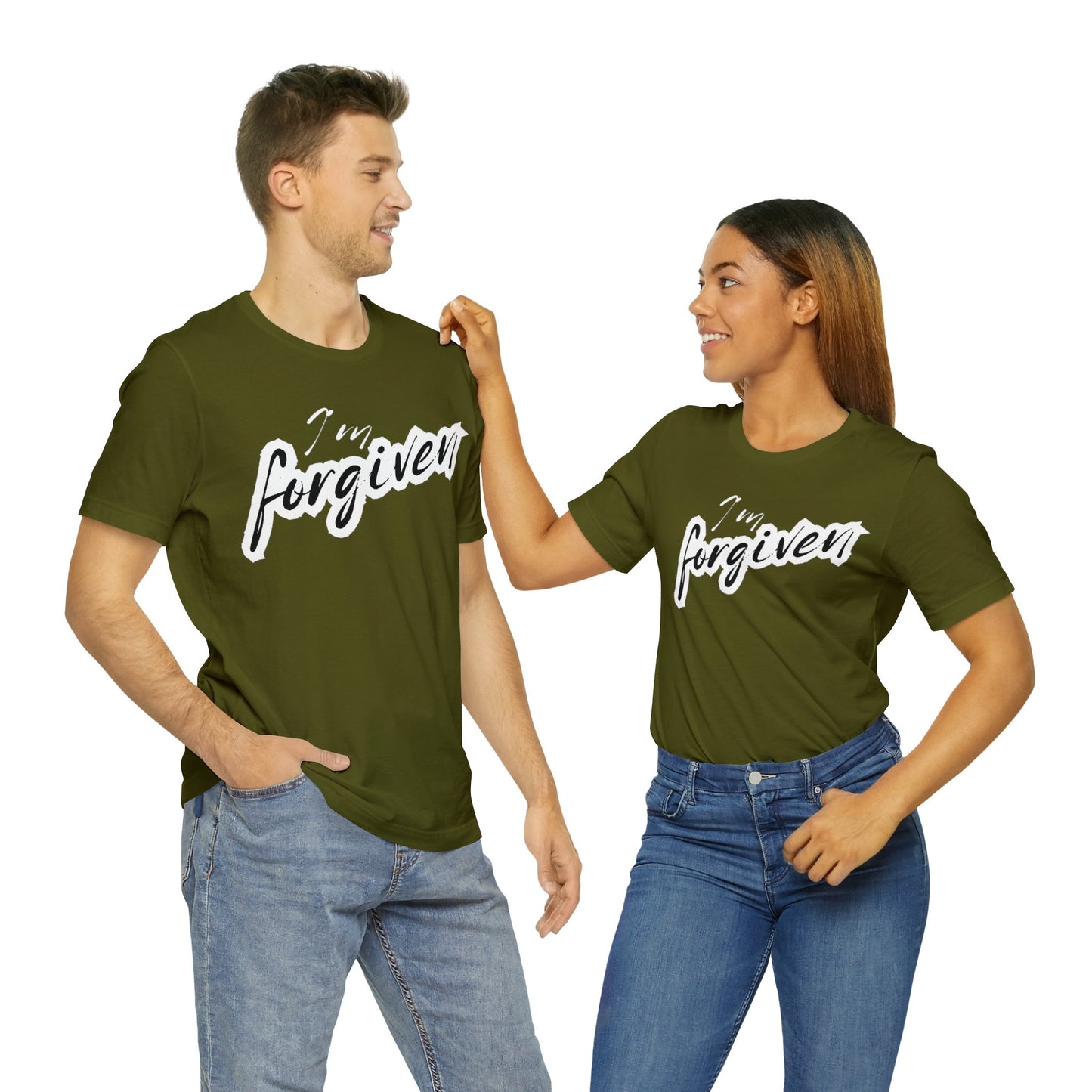 I'M FORGIVEN Unisex Jersey Short Sleeve Tee