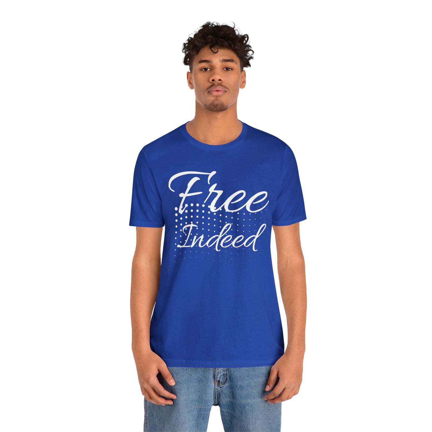 FREE INDEED Unisex Jersey Short Sleeve Tee