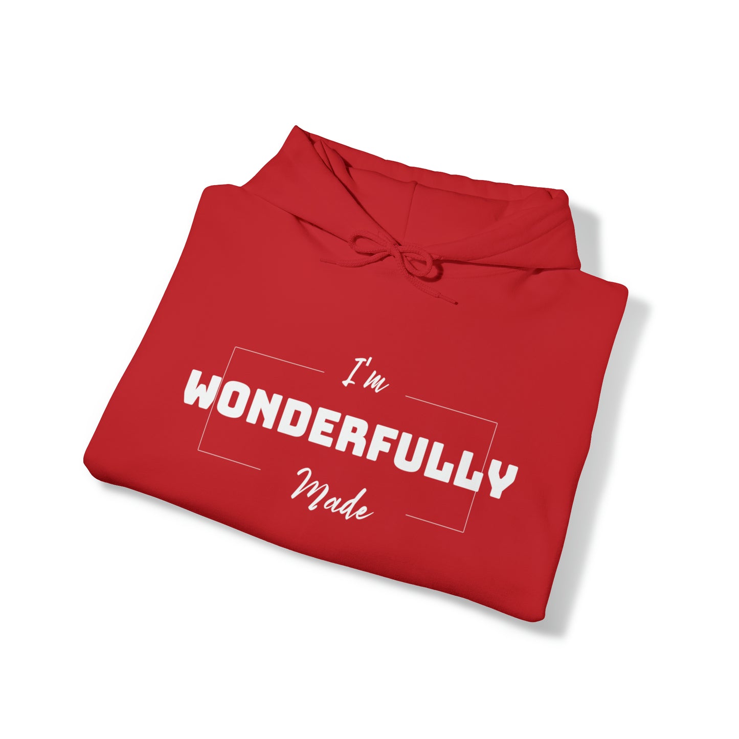 I'M WONDERFULLY MADE Unisex Heavy Blend™ Hooded Sweatshirt