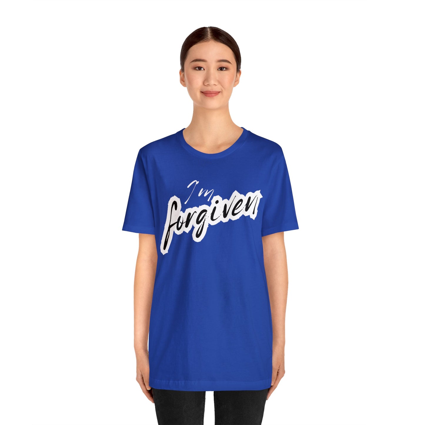 I'M FORGIVEN Unisex Jersey Short Sleeve Tee