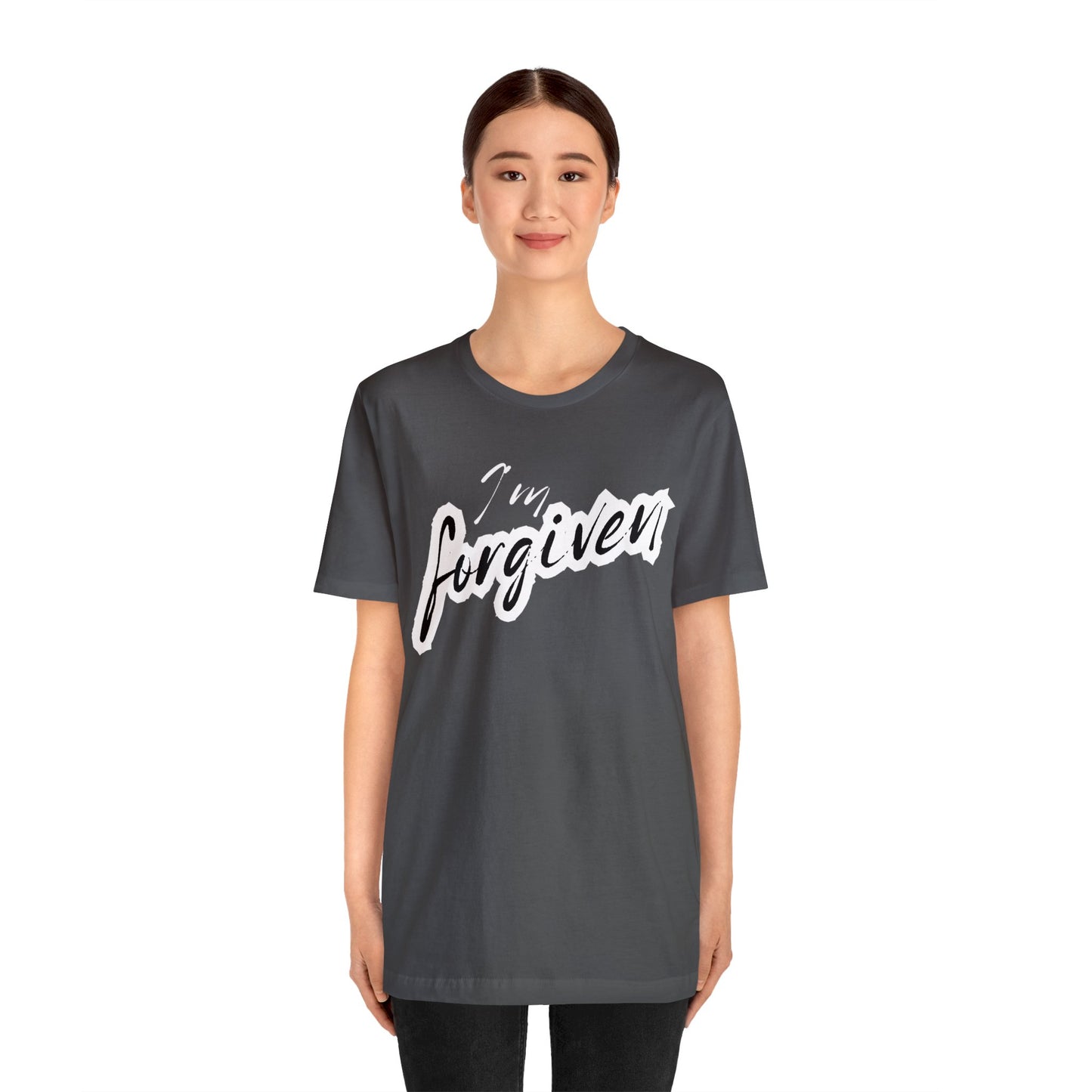I'M FORGIVEN Unisex Jersey Short Sleeve Tee