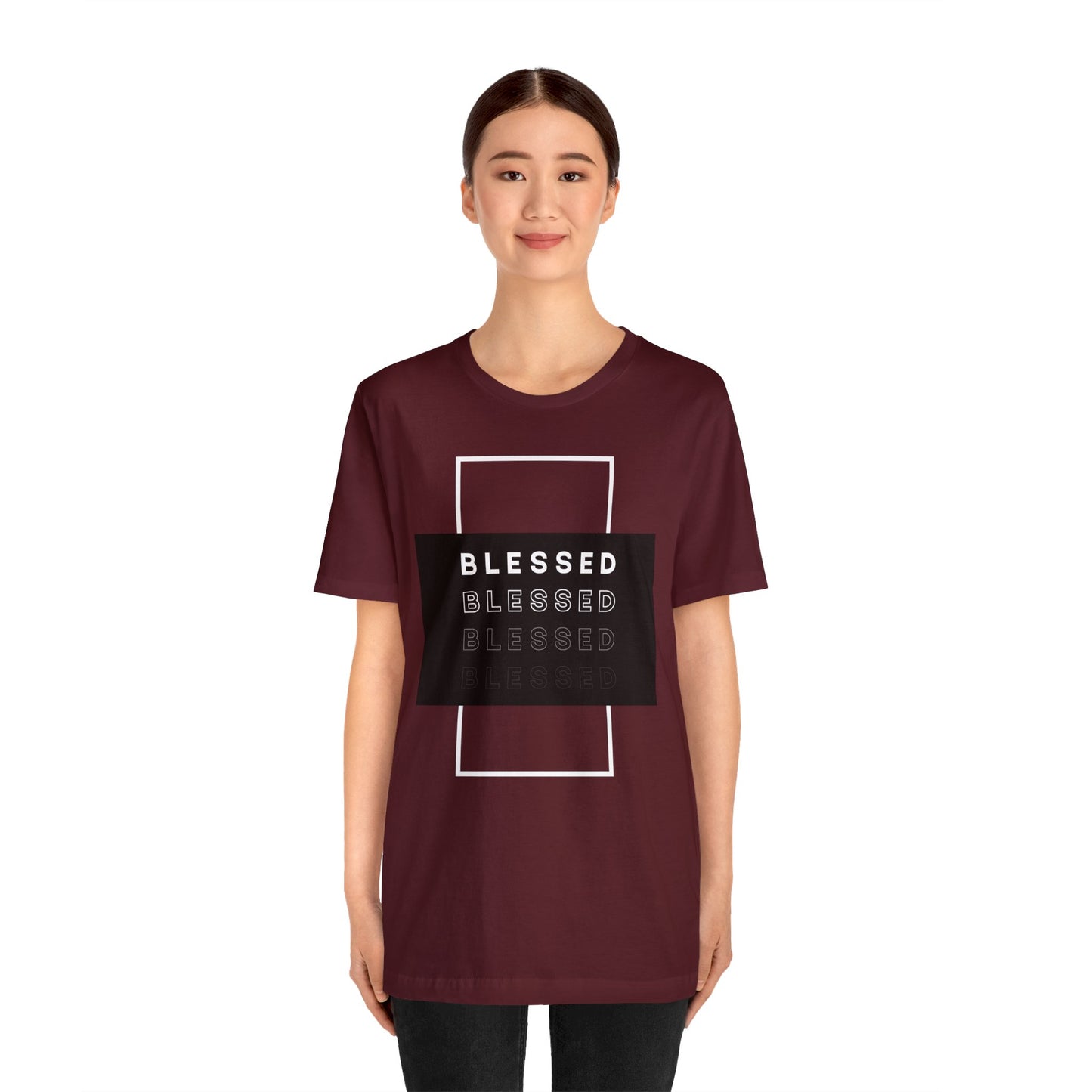 BLESSED Unisex Jersey Short Sleeve Tee