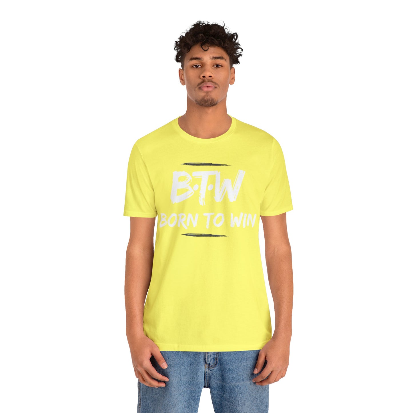 BORN TO WIN Unisex Jersey Short Sleeve Tee
